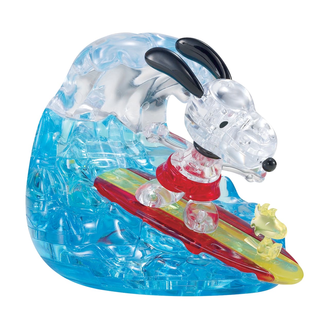 BePuzzled® Original 3D Crystal Puzzle™ Peanuts™ Snoopy Surf 41 Piece Puzzle